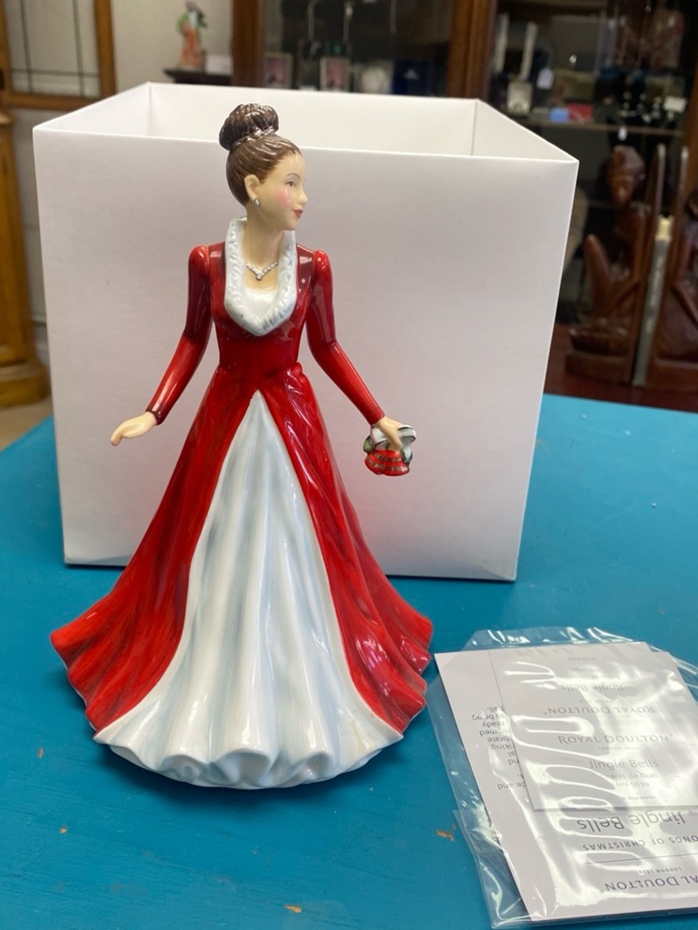 Royal Doulton Jingle Bells figurine with box